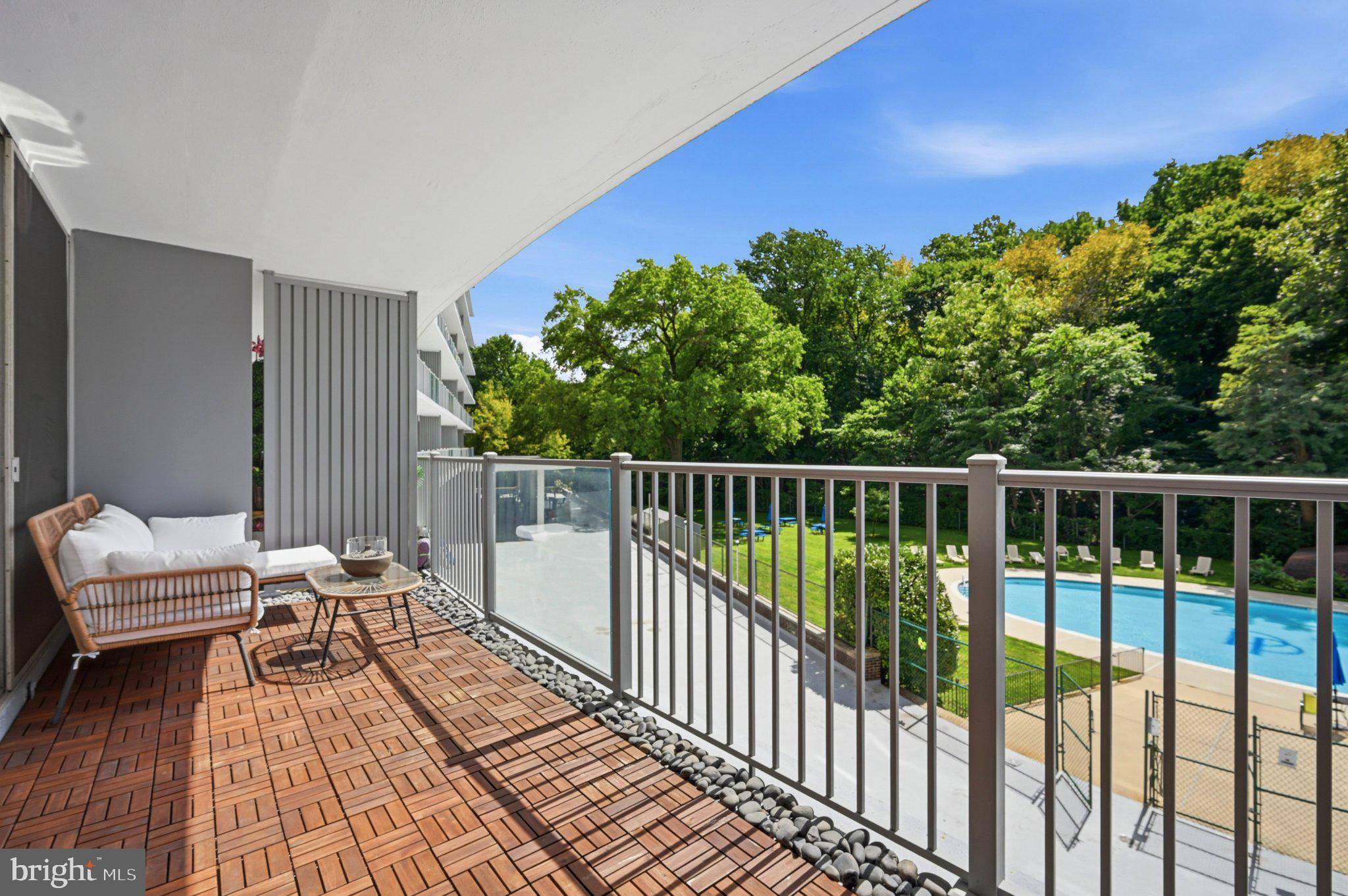 3900 West Ford Road, Unit 2J Philadelphia, PA 19131 - Photo 13 of 15 Balcony