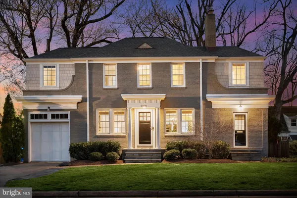 a front view of a house with porch