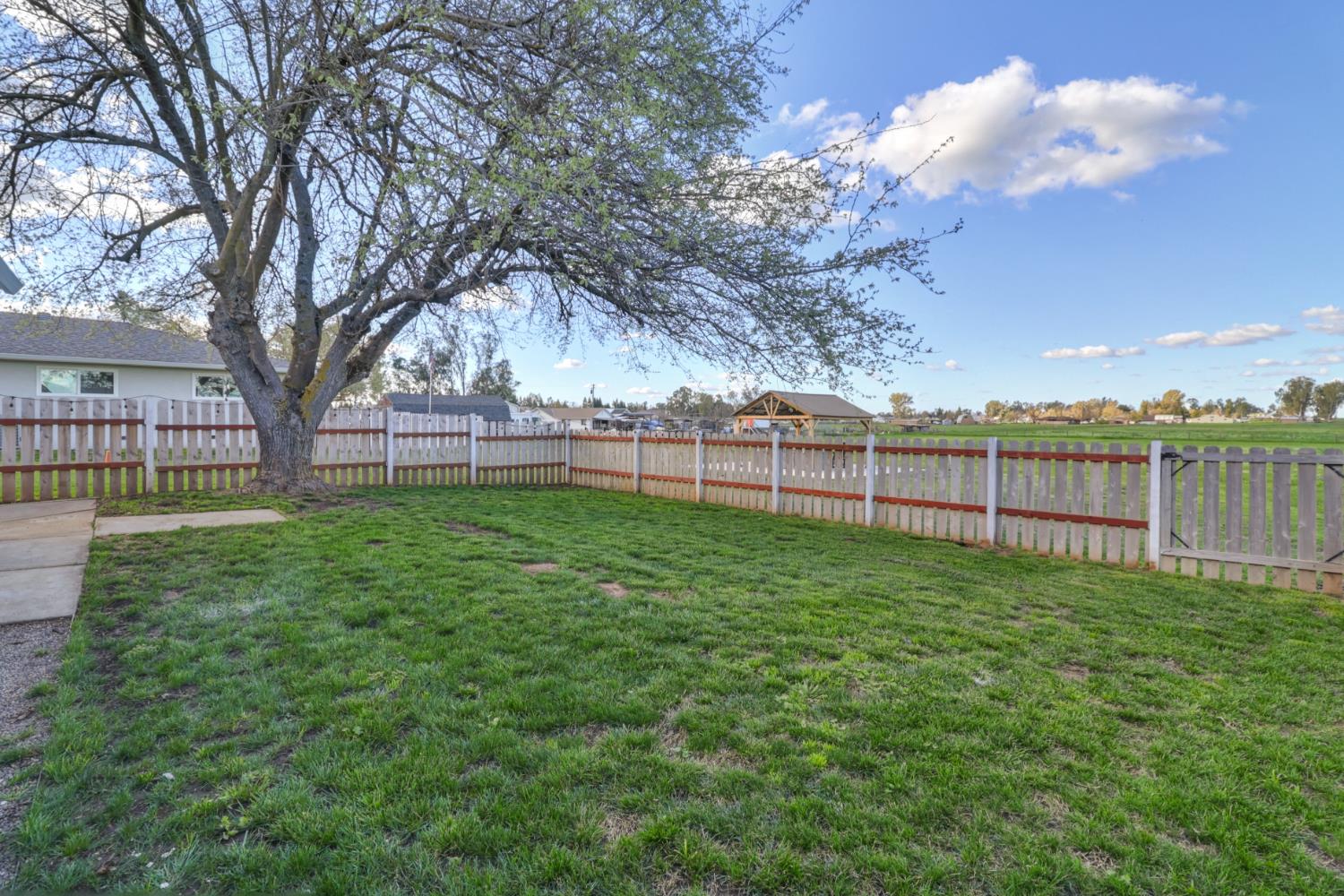 10695 Calvine Road Sacramento, CA 95830 - Photo 18 of 26 a view of a backyard with a garden