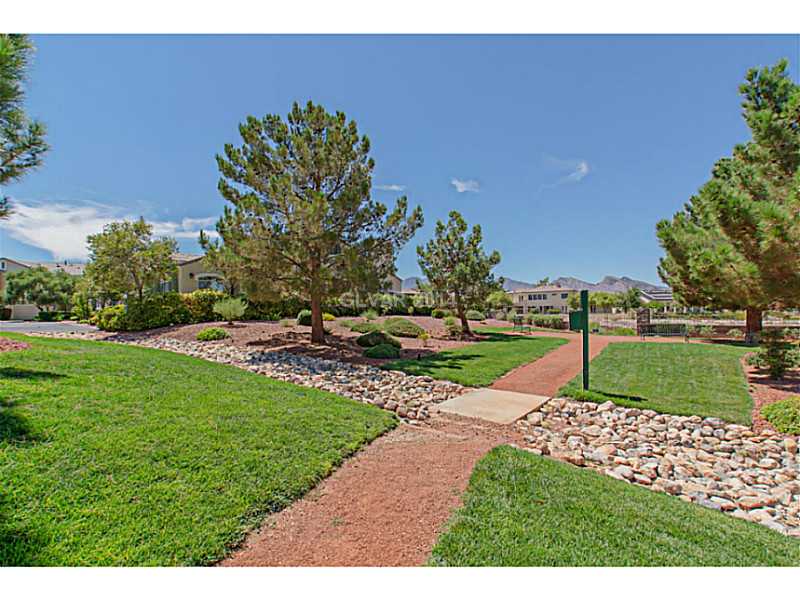 905 Collingtree Street Las Vegas, NV 89145 - Photo 15 of 35 View. View from ParkGreen at front of home