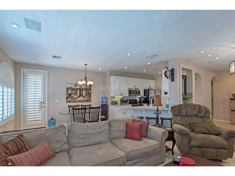 905 Collingtree Street Las Vegas, NV 89145 - Photo 7 of 35 Den. Great Room looking into Dining Area and Kitchen