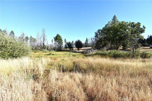 a view of a lake with houses in the back