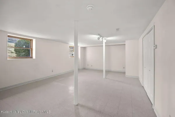 a view of a ocean from a building