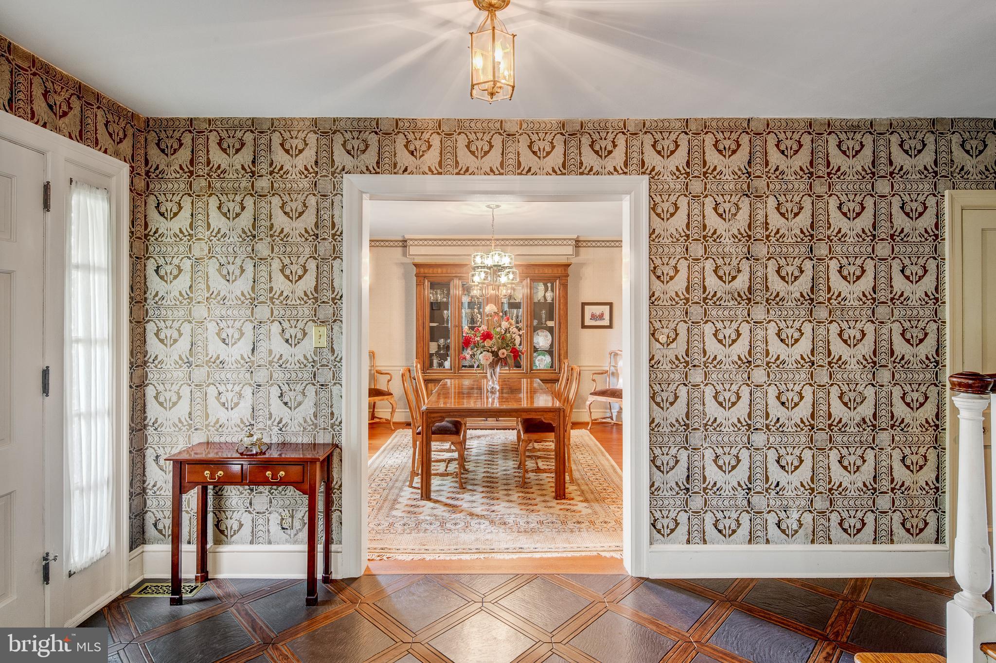 518 Marquis Road Haddonfield, NJ 08033 - Photo 4 of 31 Foyer into dining room