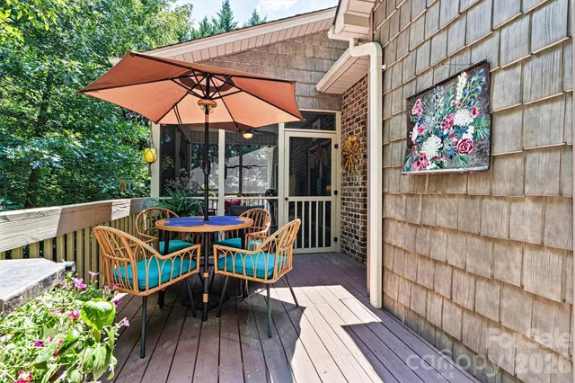 a view of outdoor space deck and patio