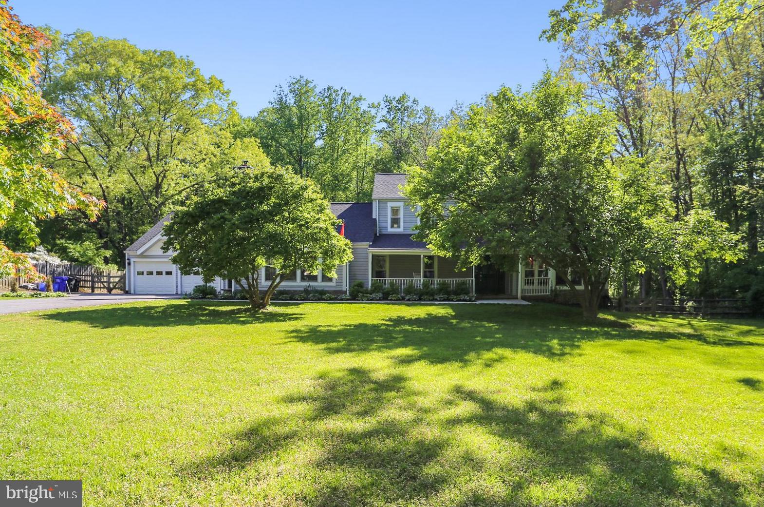 4+ acre lot, set back from street