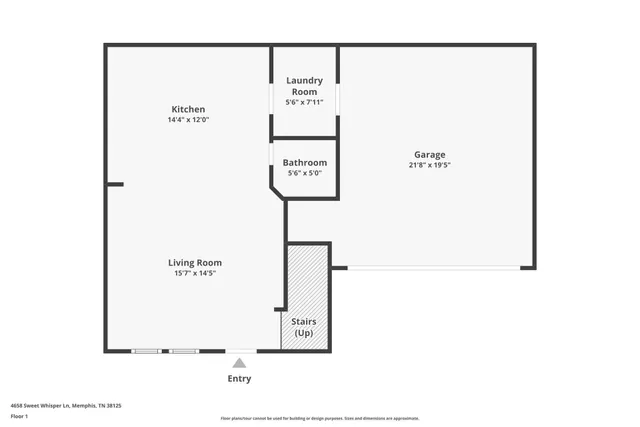 $1,900 | 4658 Sweet Whisper Lane, Memphis, TN 38125