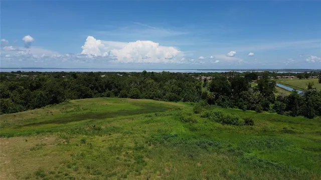 a view of an outdoor space and a yard