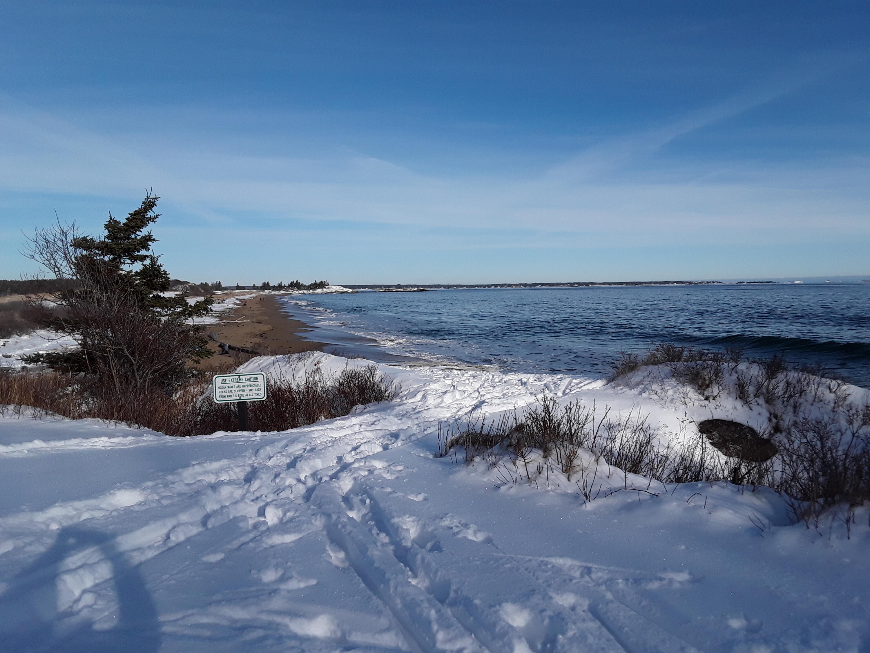 202 Seguinland Road Georgetown, ME 04548 - Photo 18 of 22 Snowy beach at Reid