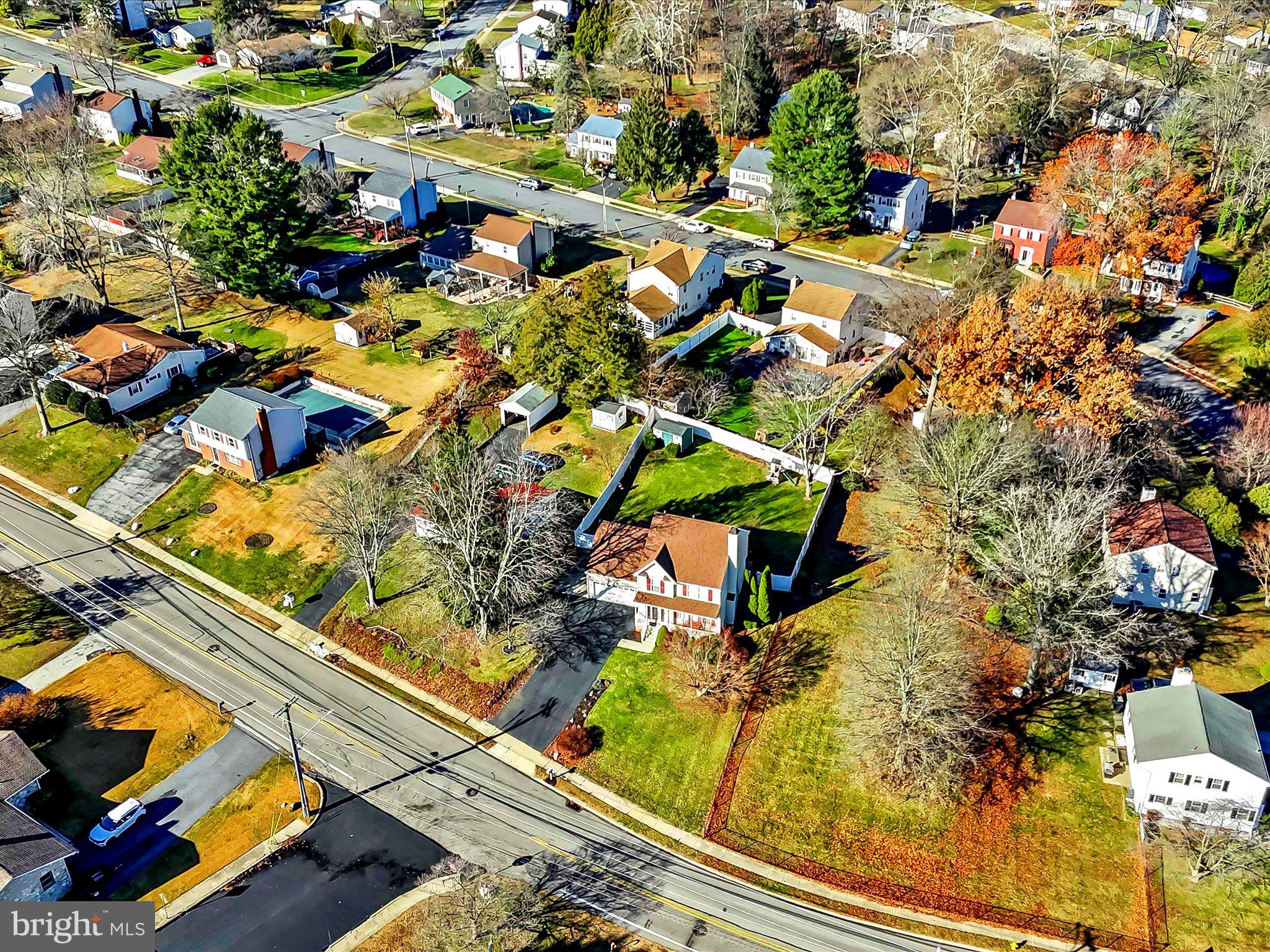 2410 Larkin Road Upper Chichester, PA 19061 - Photo 48 of 50 an aerial view of residential houses with outdoor space
