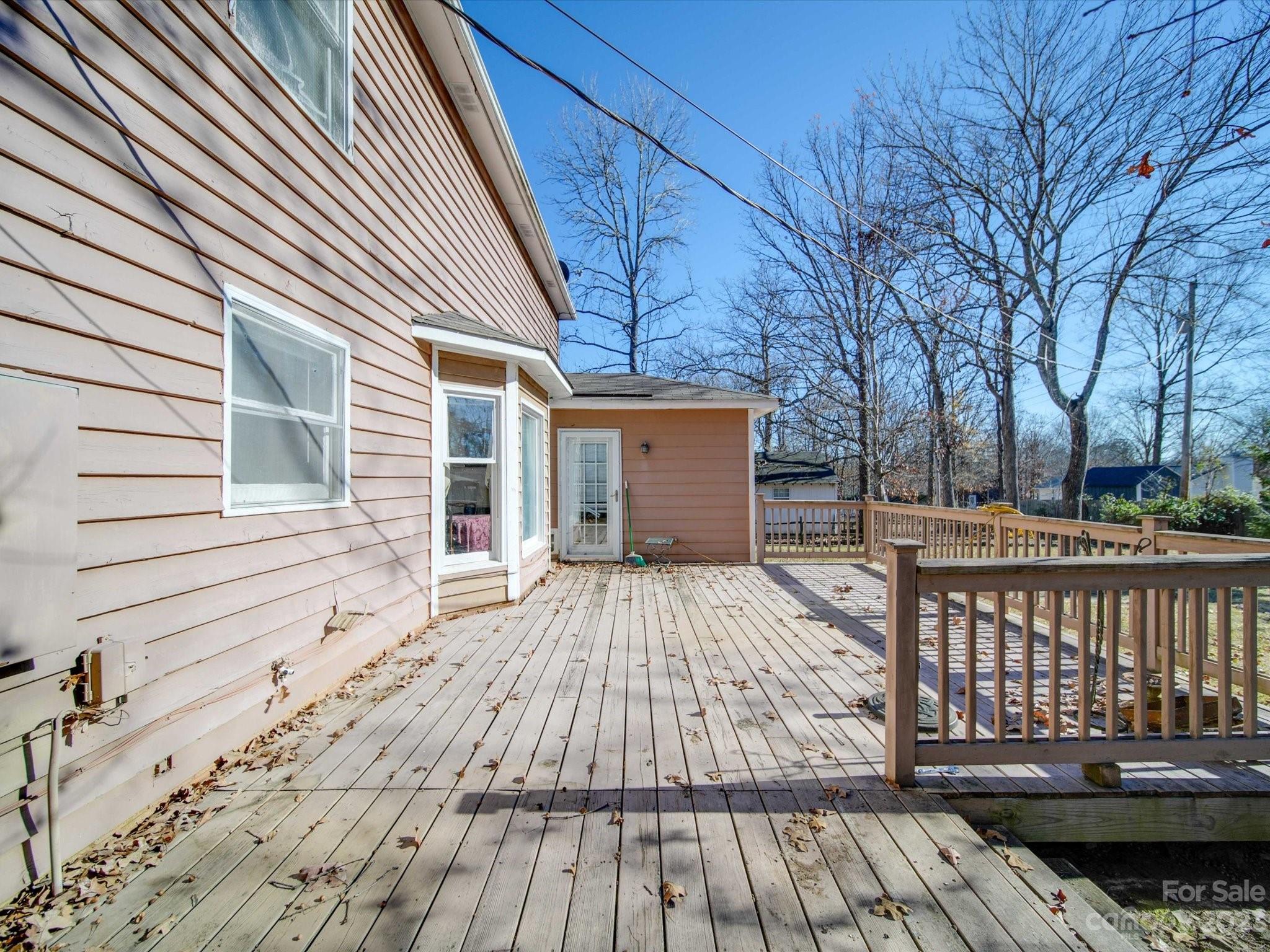 8009 Lighthouse Way Indian Trail, NC 28079 - Photo 25 of 26 a view of backyard with a deck