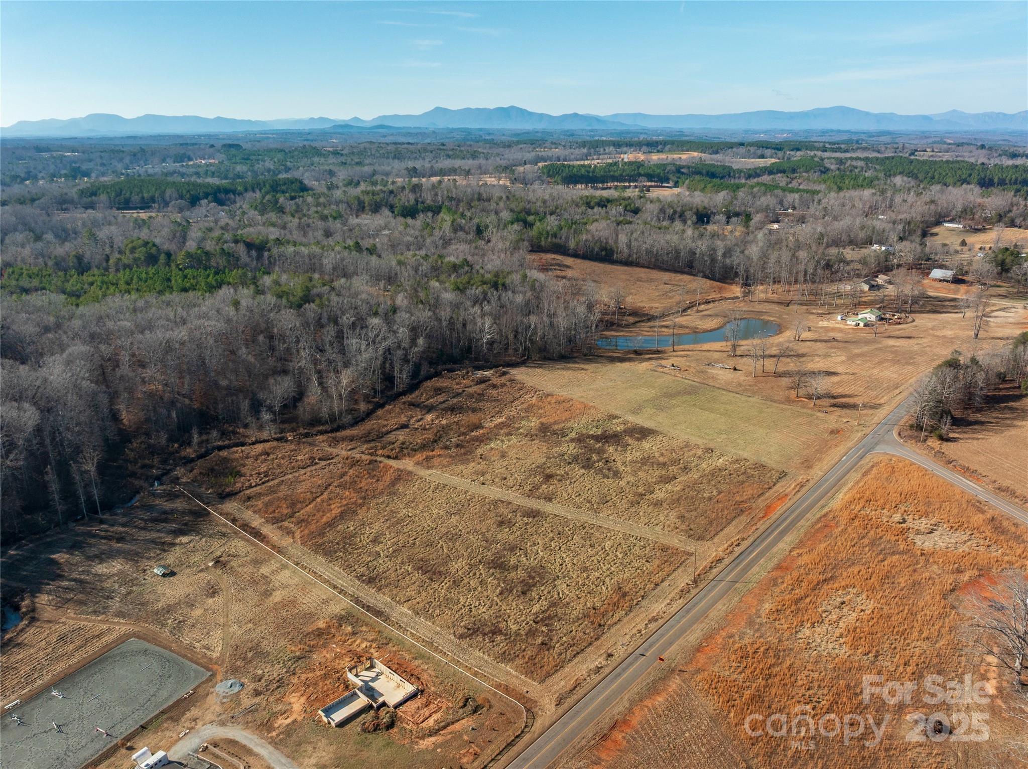 8-acres Polk County Line Road Rutherfordton, NC 28139 - Photo 16 of 25 a view of a dry yard with mountain