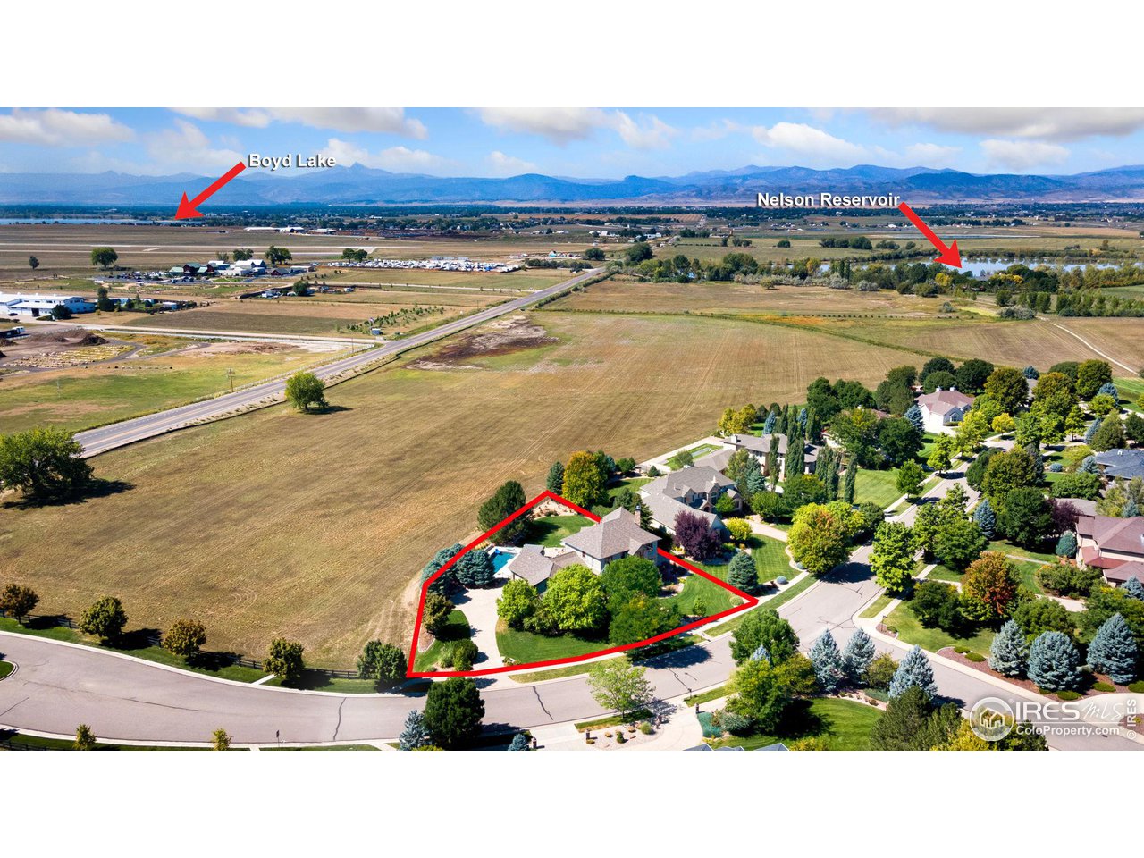 8467 Golden Eagle Road Fort Collins, CO 80528 - Photo 2 of 40 a view of a city and an ocean