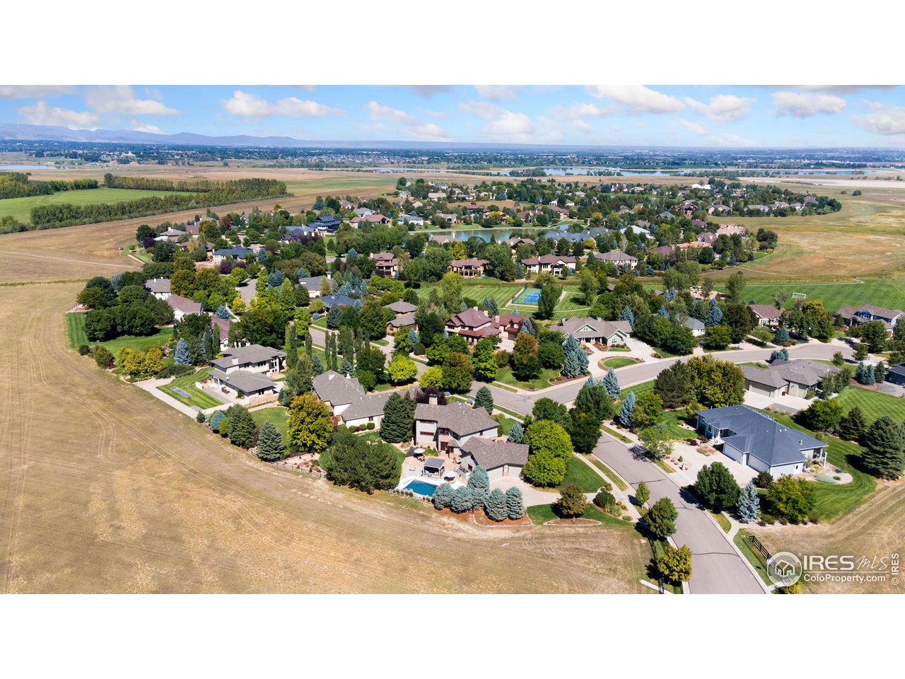 8467 Golden Eagle Road Fort Collins, CO 80528 - Photo 40 of 40 an aerial view of multiple house