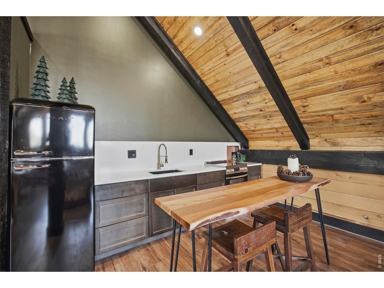 69 Juniper Ridge Road Laporte, CO 80535 - Photo 31 of 49 Barn kitchen