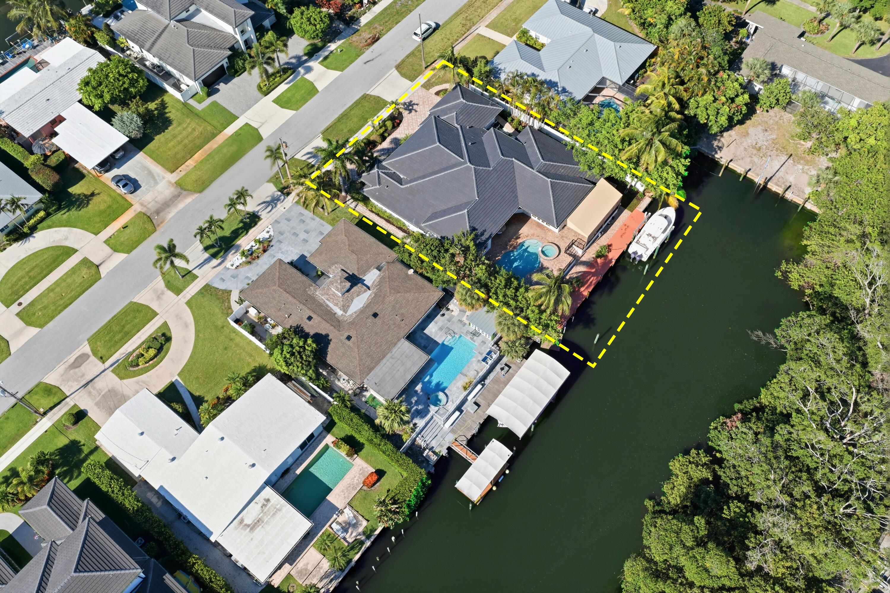 608 Inlet Road North Palm Beach, FL 33408 - Photo 51 of 62 AERIAL VIEW