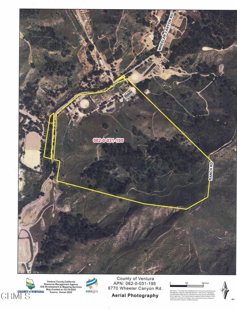 6770 Wheeler Canyon Road Santa Paula, CA 93060 - Photo 2 of 40 GIS AERIAL MAP