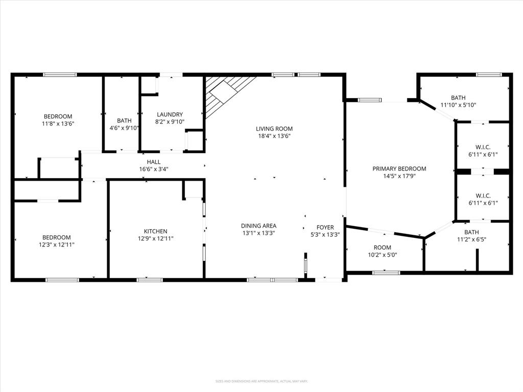 134 Classic Country Court Springtown, TX 76082 - Photo 35 of 35 Floor plan
