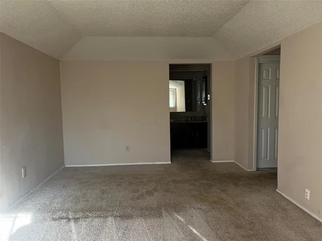 a view of empty room