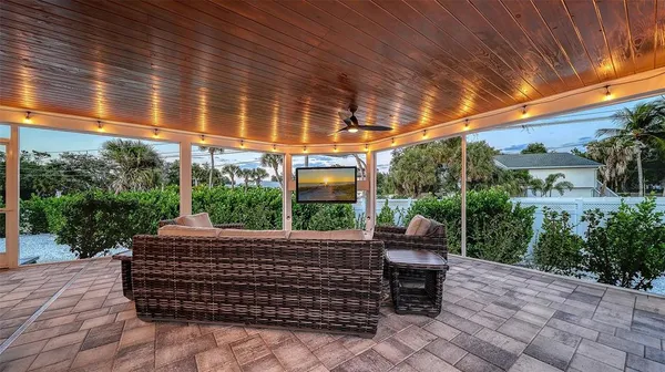 a view of outdoor space and deck