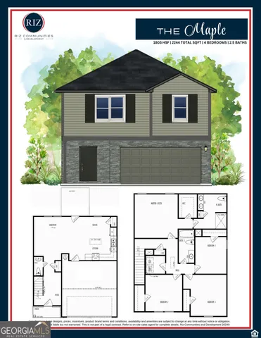 a view of front of house with a street