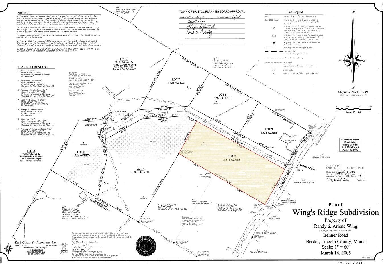 688 Benner Road Bristol, ME 04539 - Photo 15 of 17 Sruvey JPEG2