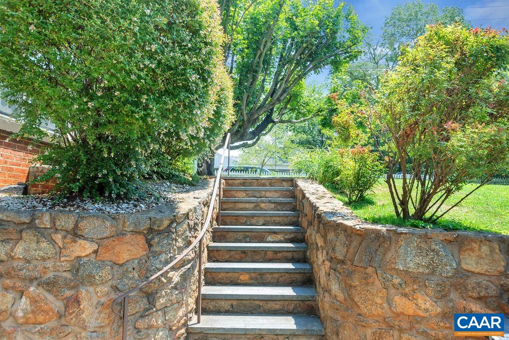 1500 Rugby Avenue Charlottesville, VA 22903 - Photo 40 of 50 a view of stairs with wooden floor