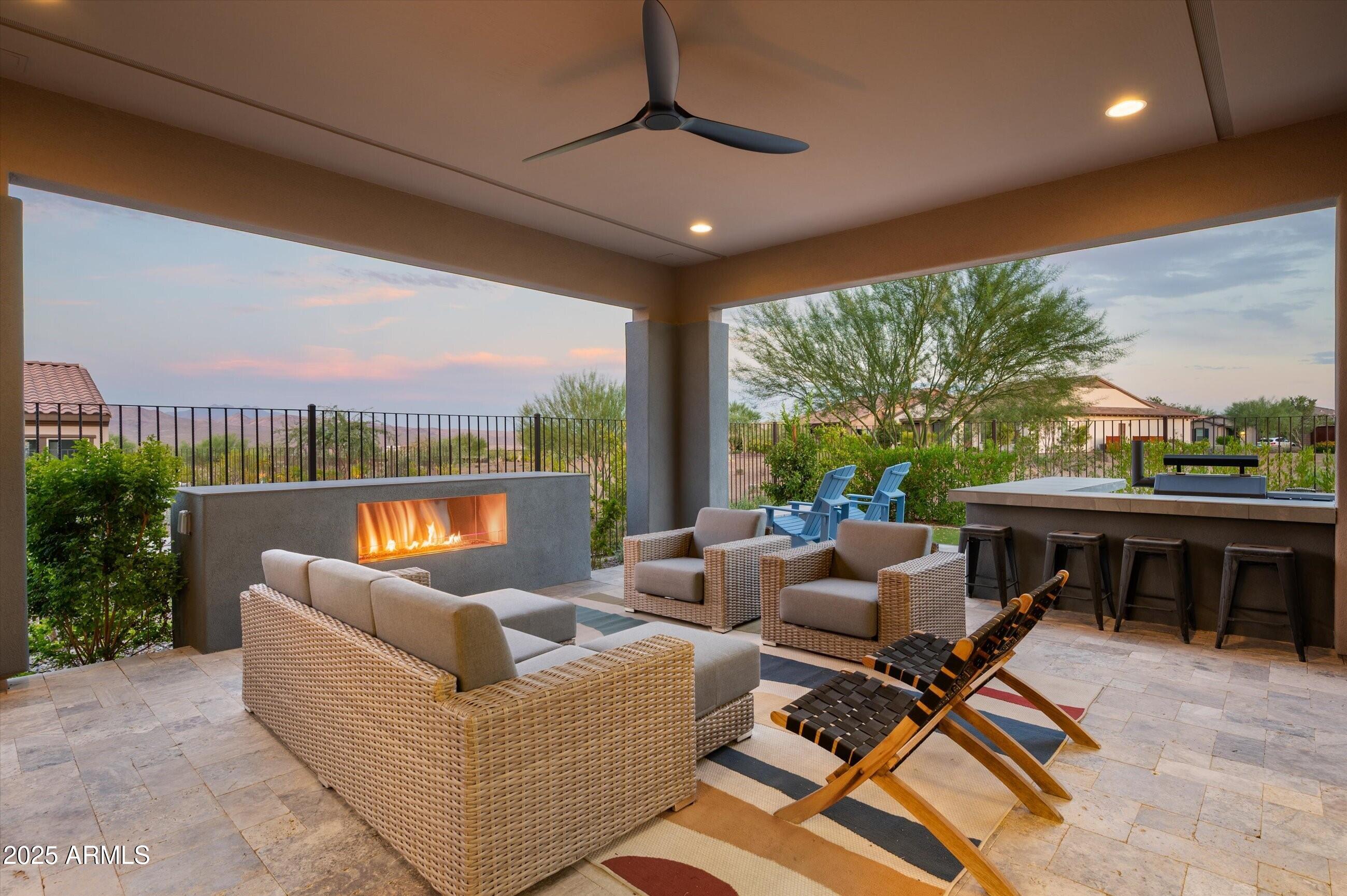 17857 East Fort Verde Road Rio Verde, AZ 85263 - Photo 36 of 57 Gorgeous Covered Patio