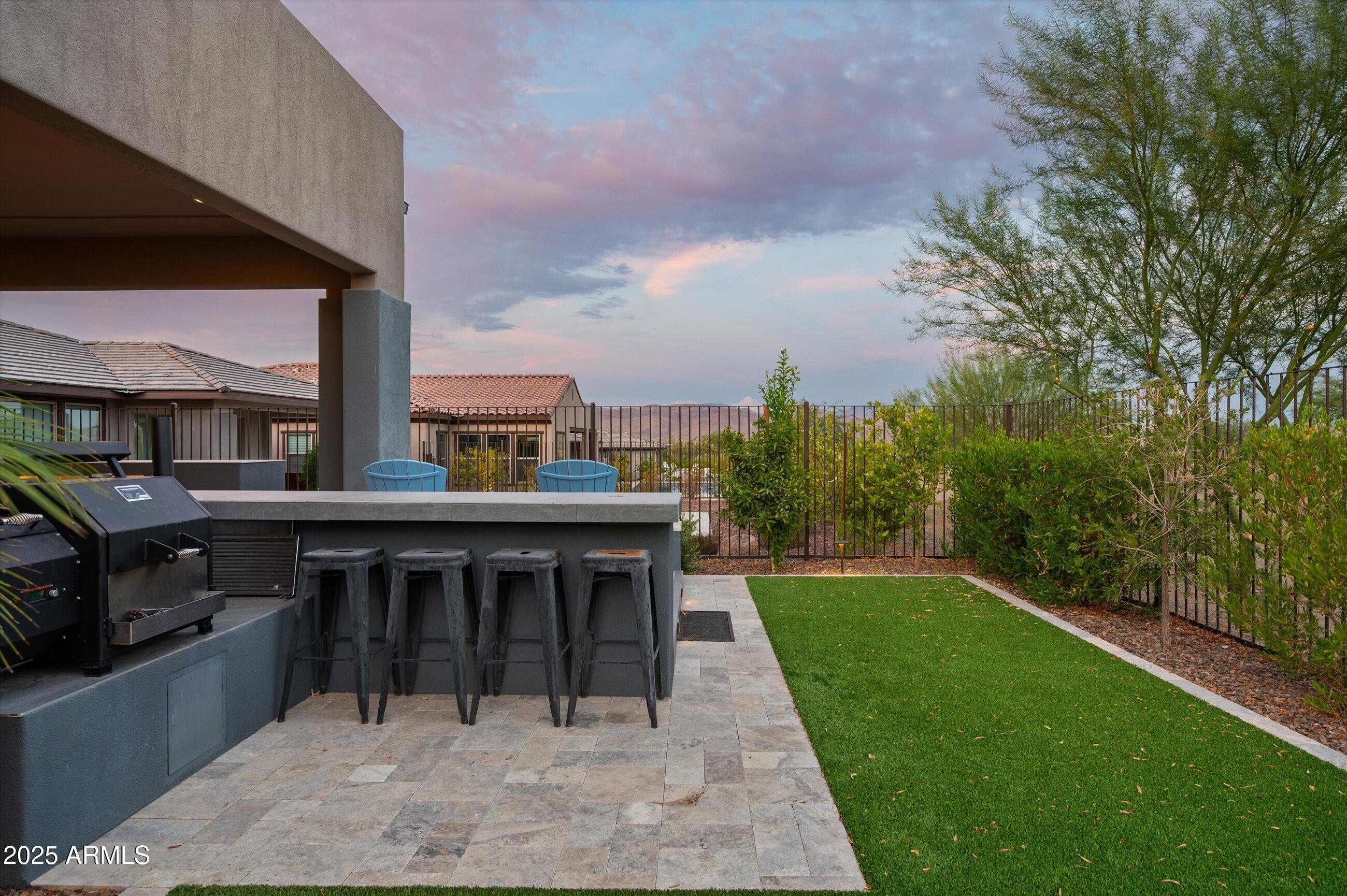 17857 East Fort Verde Road Rio Verde, AZ 85263 - Photo 39 of 57 Smoker and Bar Seating