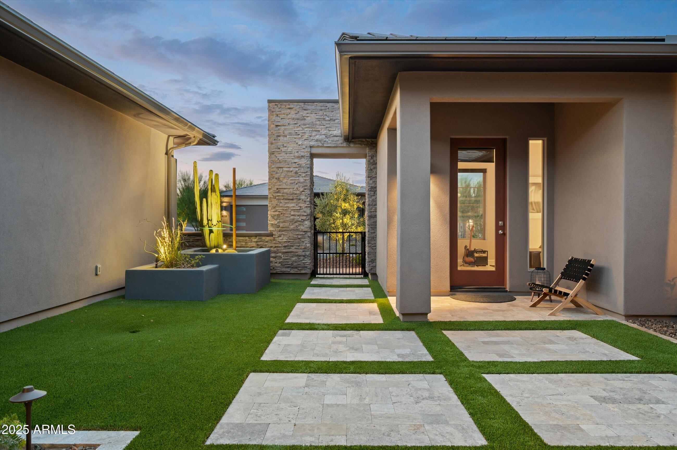 17857 East Fort Verde Road Rio Verde, AZ 85263 - Photo 6 of 57 Front Courtyard