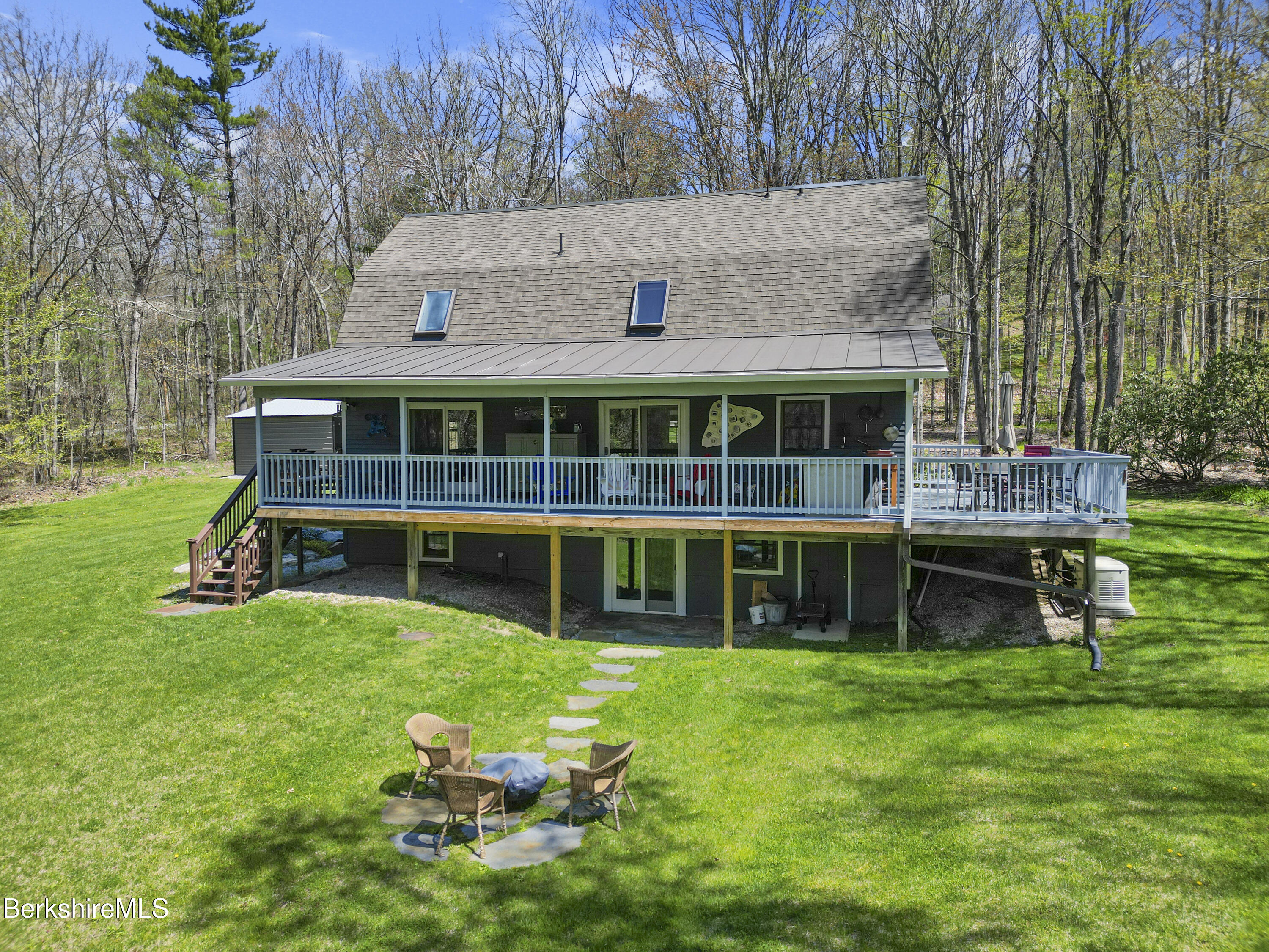594 Shunpike Road Sheffield, MA 01222 - Photo 7 of 49 915 Aerial View
