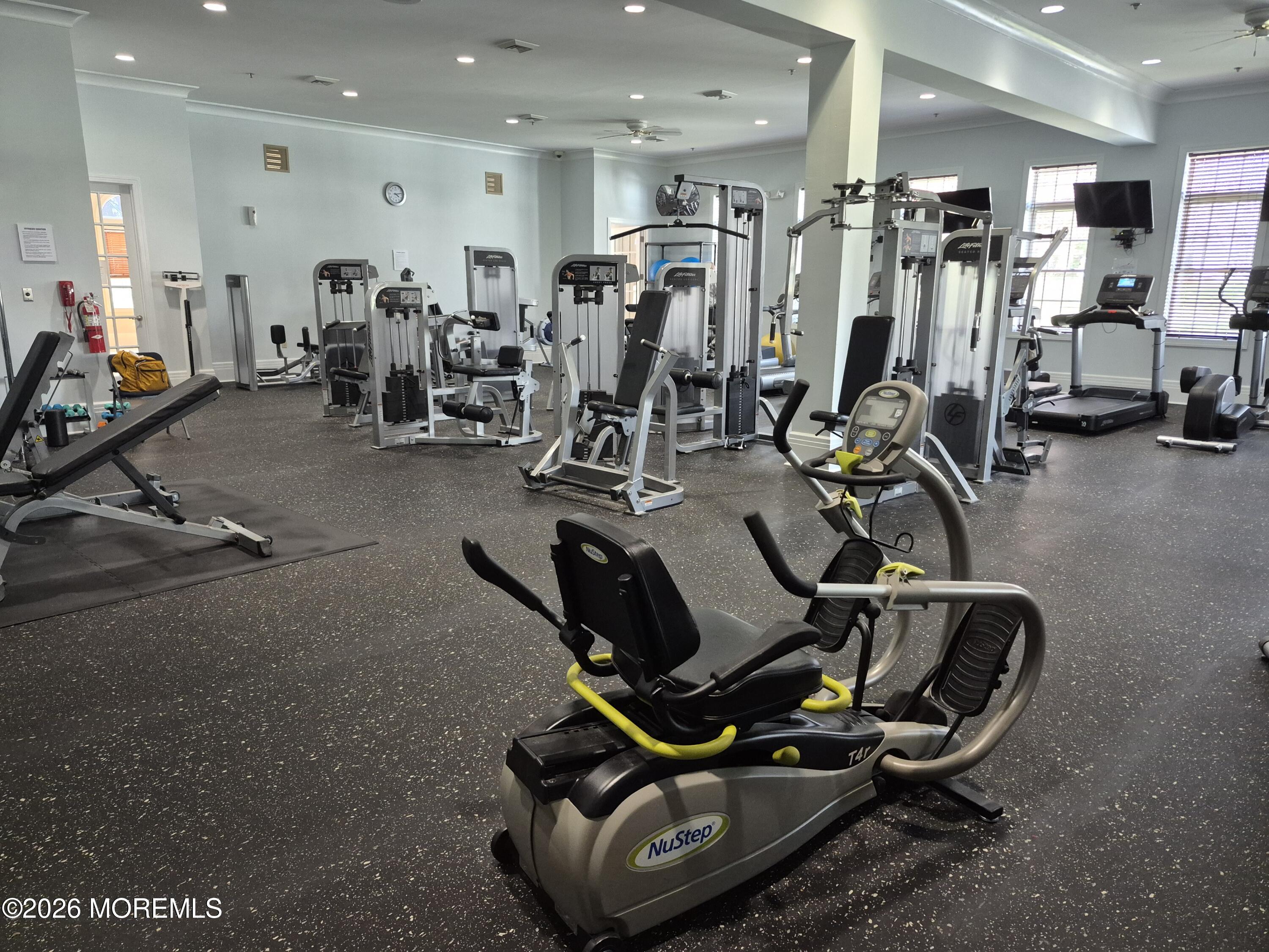 7 Brattleboro Road Jackson, NJ 08527 - Photo 52 of 62 a view of a room with gym equipment