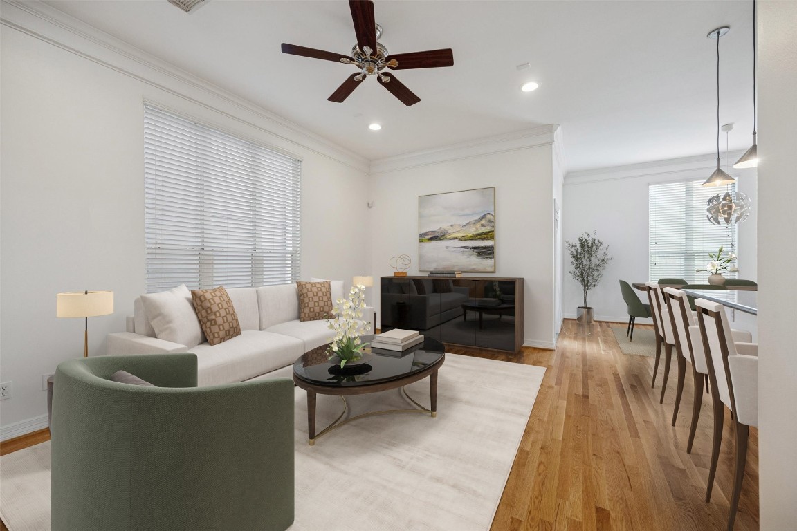 3322 Garden Crest Lane Houston, TX 77018 - Photo 6 of 31 Same view- virtually staged