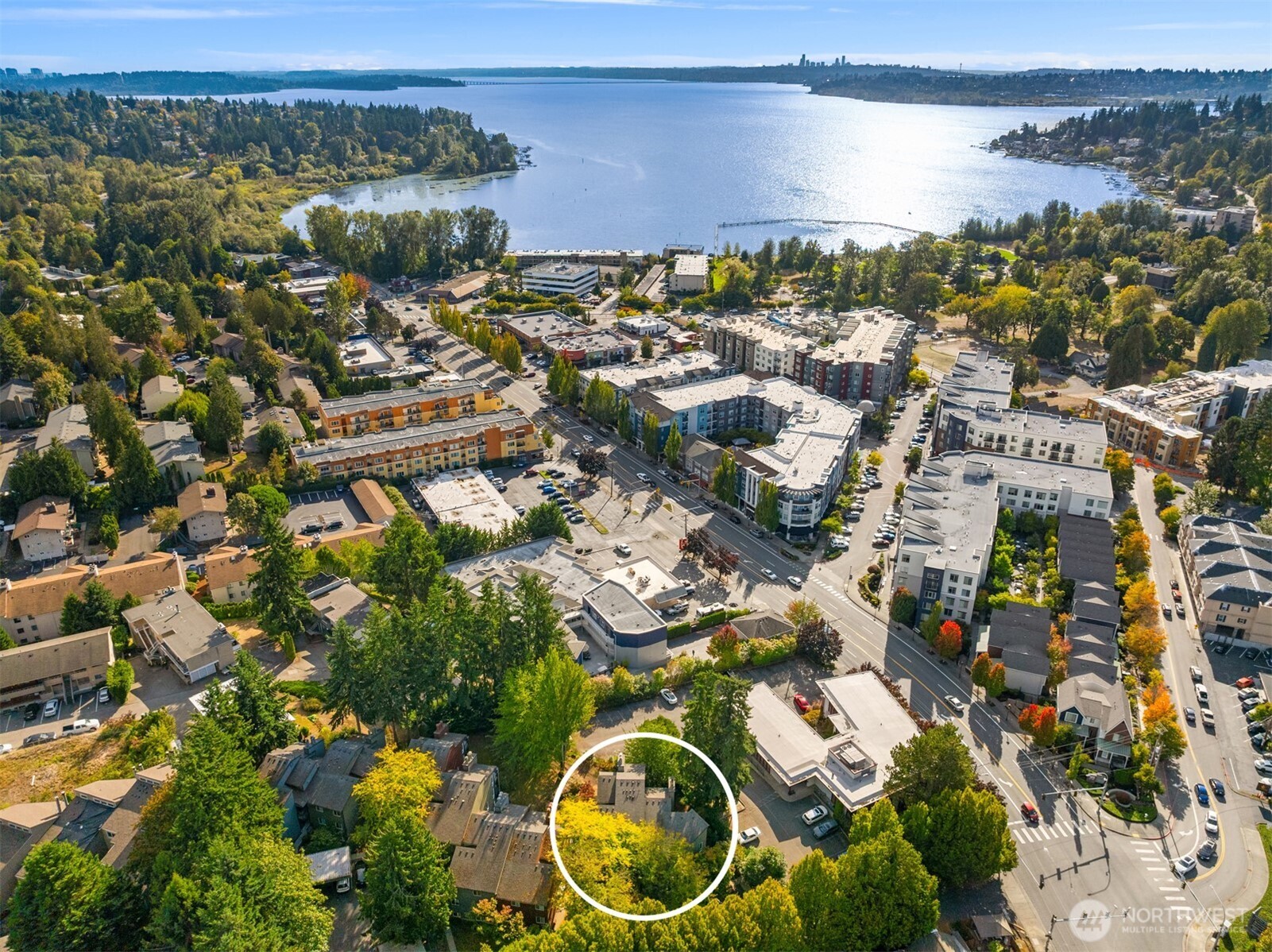 12014 98th Avenue Northeast, Unit 101 Kirkland, WA 98034 - Photo 27 of 33 an aerial view of multiple house