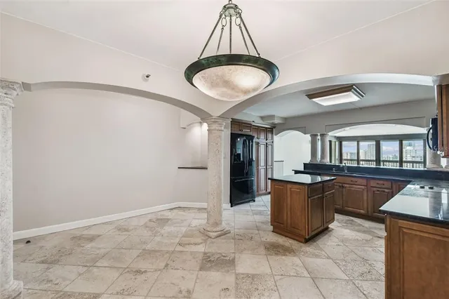 a very nice looking room with a large window