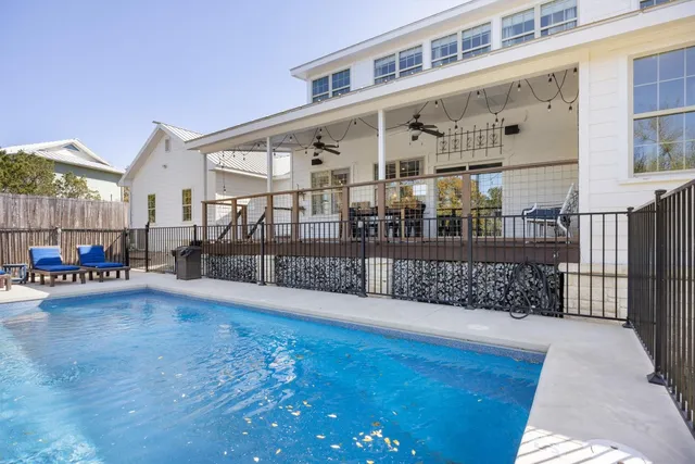 a view of building with glass windows