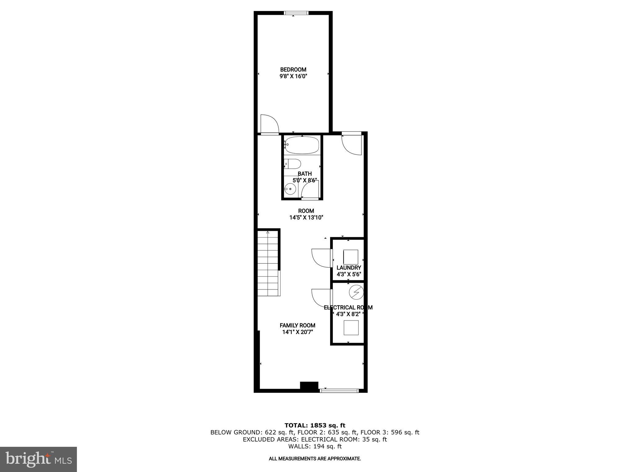 6204 Frederick Road Baltimore, MD 21228 - Photo 54 of 56 Floor Plan