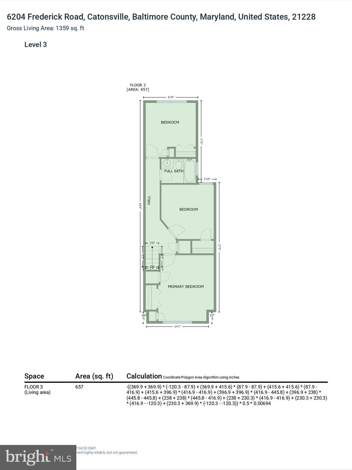 6204 Frederick Road Baltimore, MD 21228 - Photo 51 of 56 a black and white photo of a floor plan