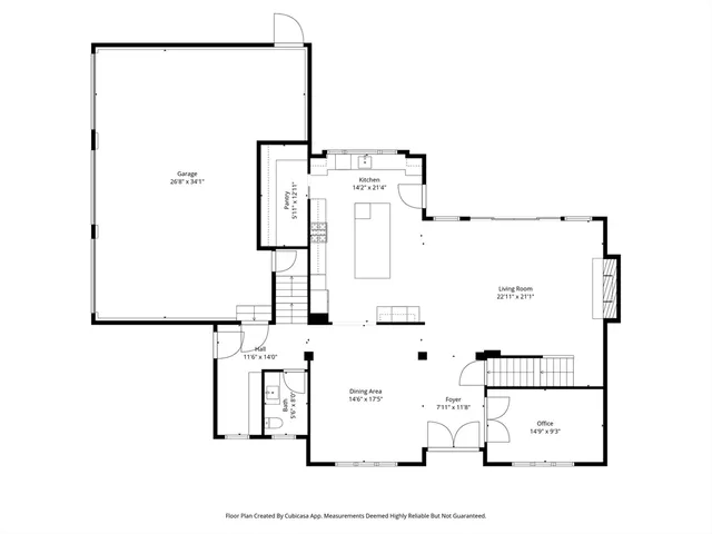 a picture of floor plan