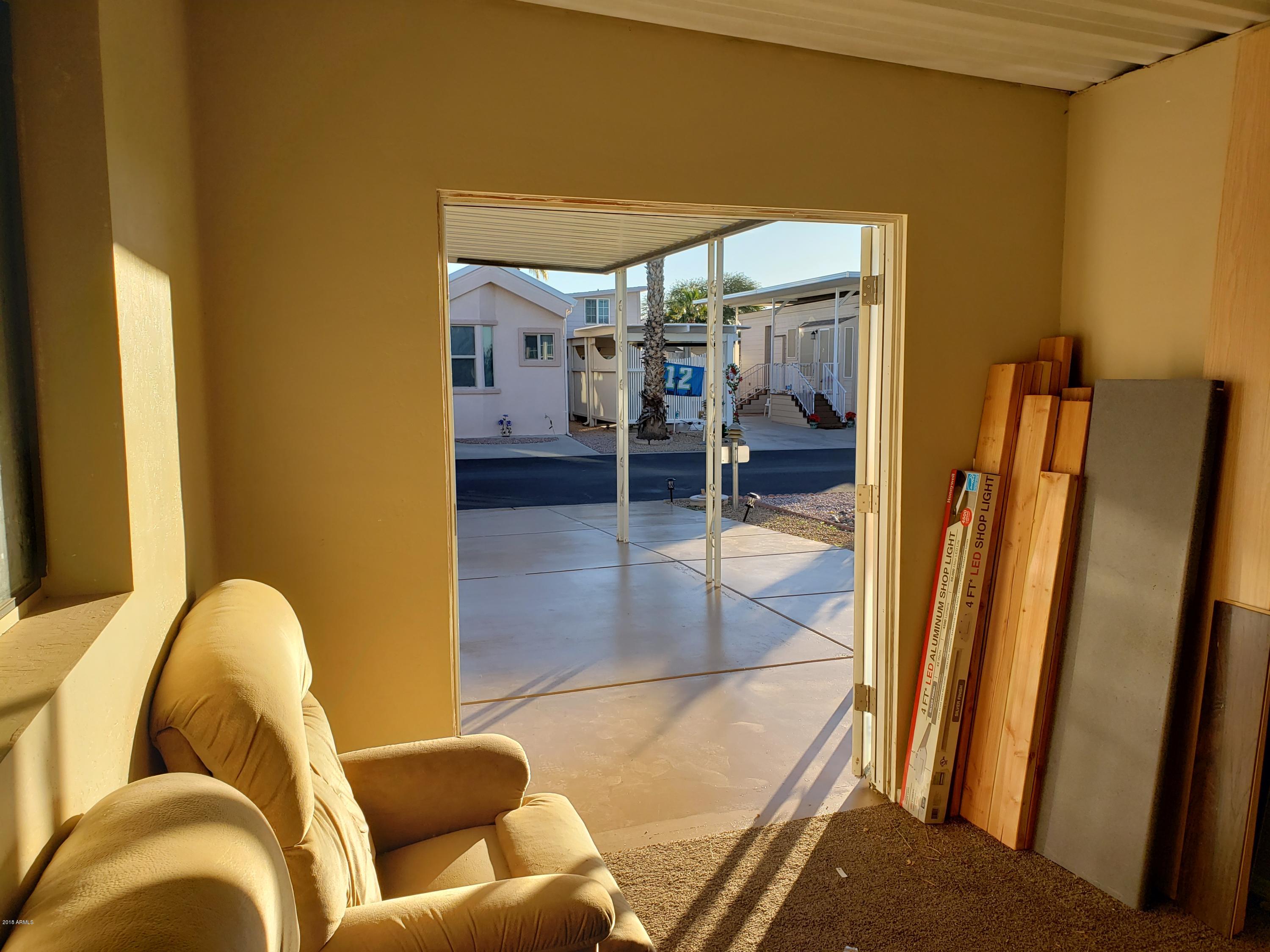 17200 West Bell Road, Unit 836 Surprise, AZ 85374 - Photo 36 of 45 Inside Shed looking out