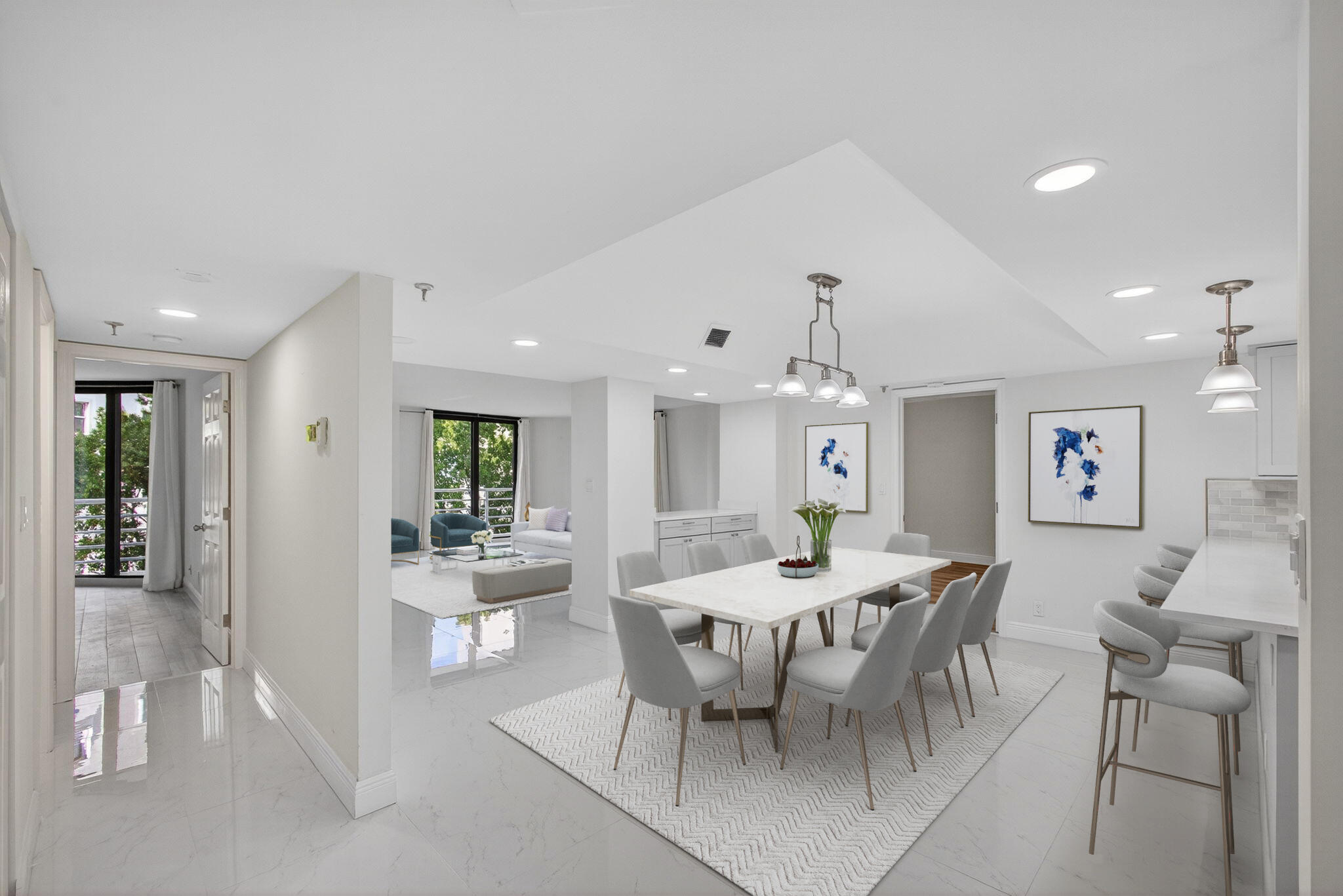 176 Helios Drive, Unit 209 Jupiter, FL 33477 - Photo 6 of 62 a view of a dining room with furniture