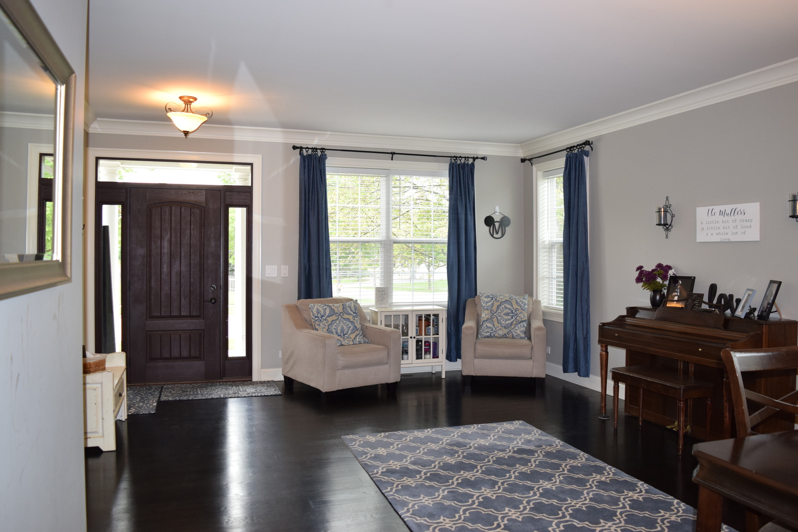 3003 Wayland Avenue Elgin, IL 60124 - Photo 3 of 32 a living room with a couch and a dresser next to a window