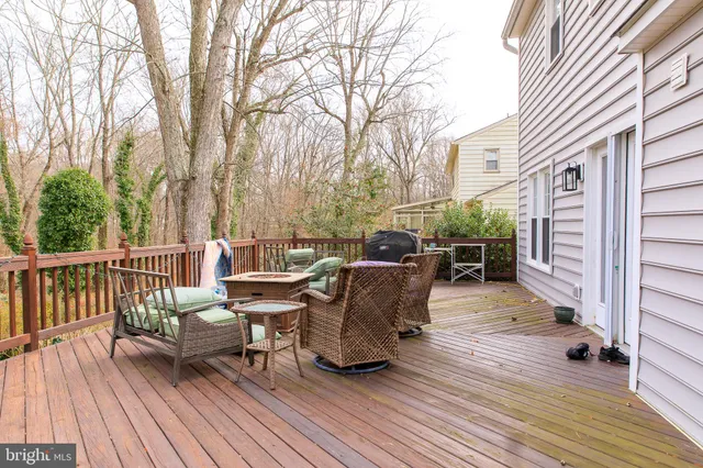 a view of a patio on deck and patio