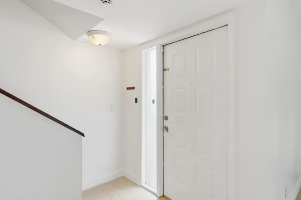 a view of a small space