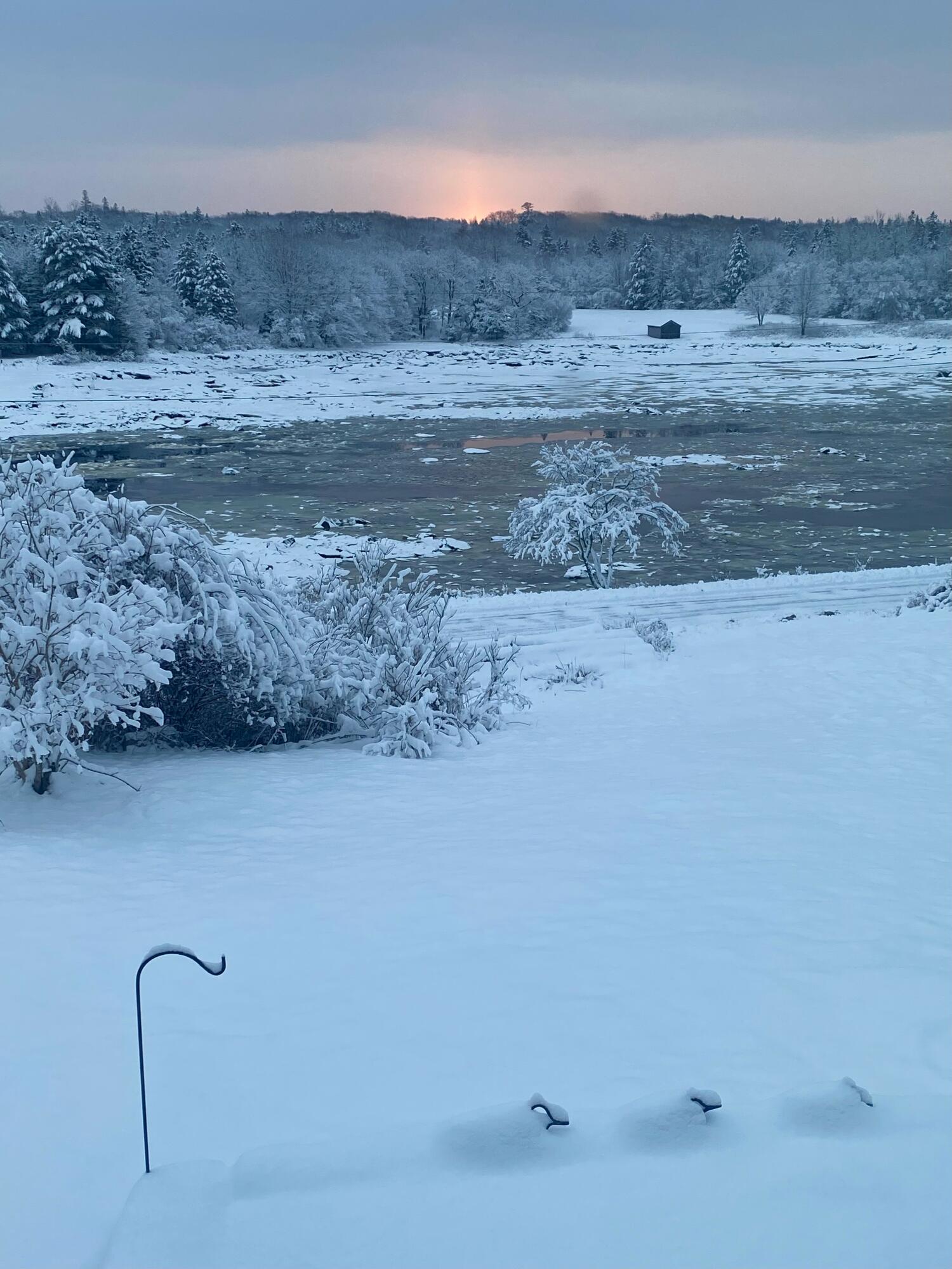 33 Landing Road Steuben, ME 04680 - Photo 62 of 64 View of Harbor in Winter