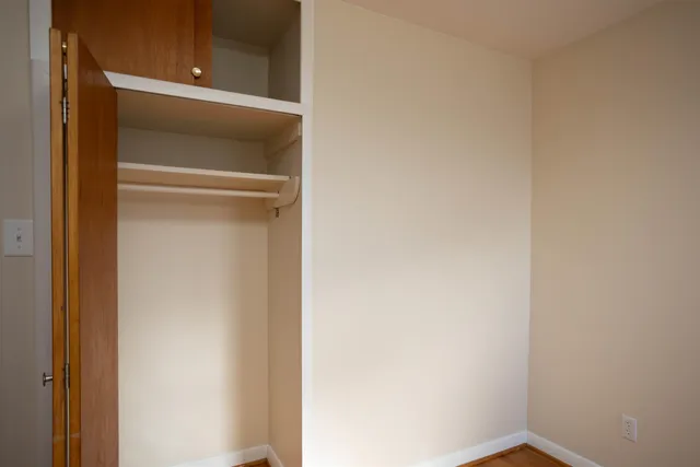 a small space with a window