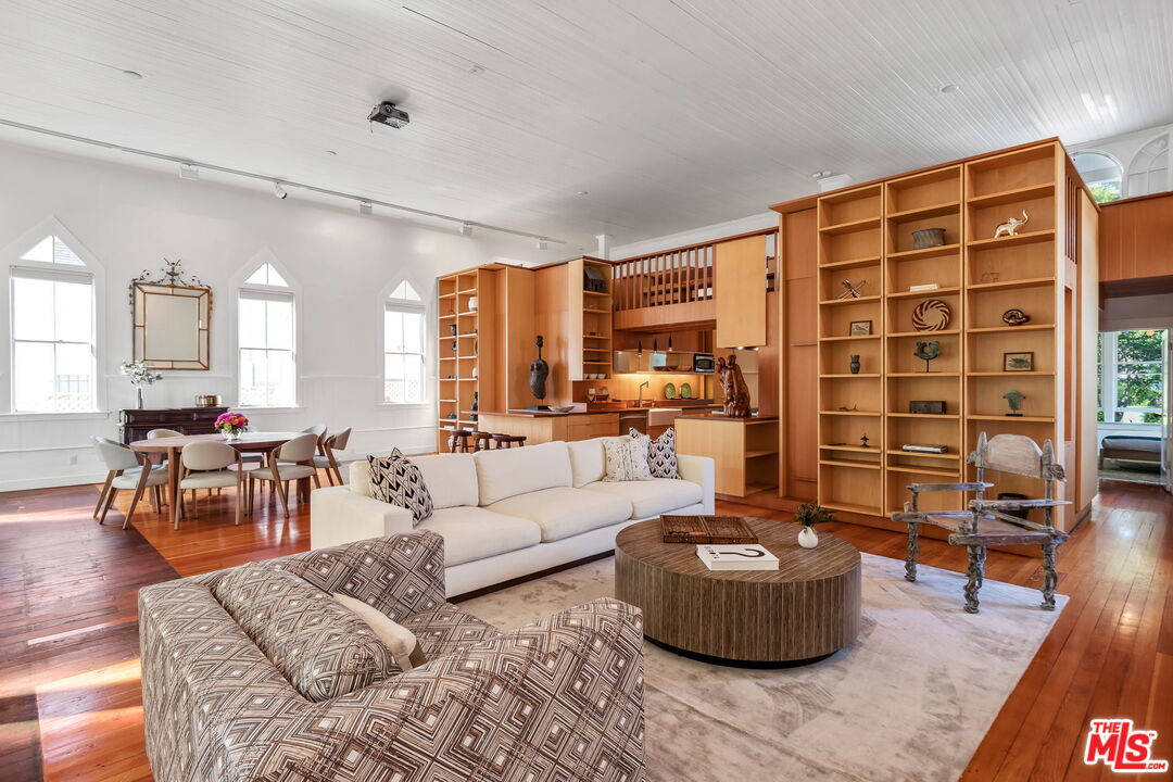 2621 2nd Street Santa Monica, CA 90405 - Photo 5 of 33 a living room with furniture and a large window
