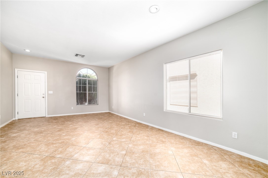 4020 Spring Line Street North Las Vegas, NV 89032 - Photo 5 of 29 Unfurnished room featuring recessed lighting and light tile patterned flooring