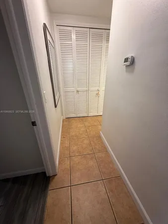 a view of a walk in closet