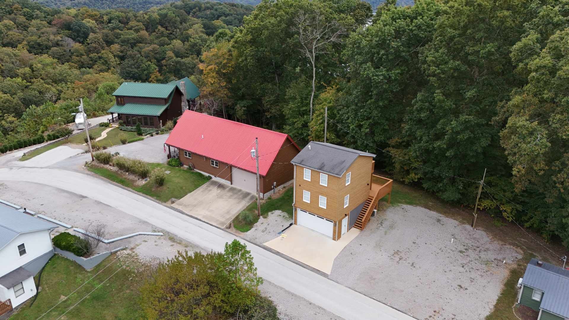 281 Bill Hunter Road Celina, TN 38551 - Photo 32 of 55 an aerial view of a house with outdoor space